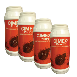 Cimex Poudre Insecticide punaise de lit en lot de 3 + 1 OFFERT