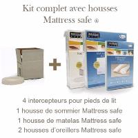 Kit Housse Anti Punaise Mattress Safe protection complète